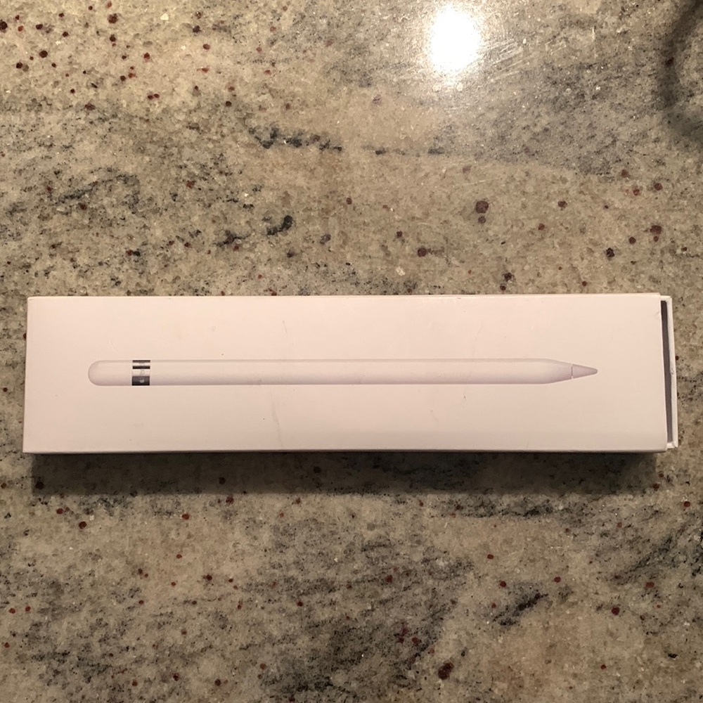 First generation Apple Pencil. Never used. Compatible with iPad Pro